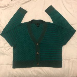 3/40$ Forever 21 - Longsleve Striped Cardigan Sweater